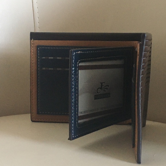 Men’s Slim Leather Wallet - Picture 3 of 7